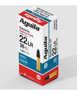 AGUILA 22LR SUBSONIC HP 38GR 50 PATRUUNA Main Image