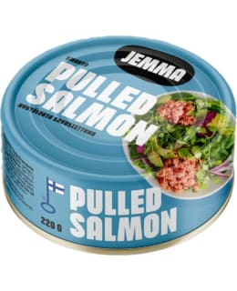 JEMMA PULLED SALMON 220G LOHISÄILYKE Main Image