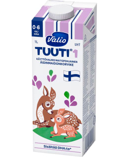 Valio Tuuti 1 1L milk-based infant formula UHT Main Image