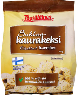 TÖYSÄLÄINEN 220G 100% SUKLAA-KAURAKEKSI Main Image