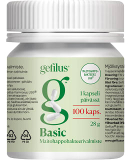 GEFILUS BASIC 100KAPS MAITOHAPPOBAKTEERI Main Image