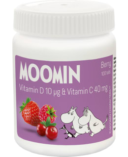 MOOMIN BERRY 100 TABL. C+D-VITAMIINI Main Image