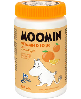 MOOMIN D-VITAMIINI APPELS 10µG 100TABL Main Image