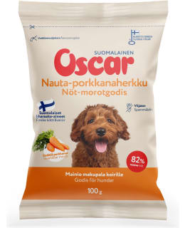 OSCAR BEEF-CARROT TREAT 100G Main Image