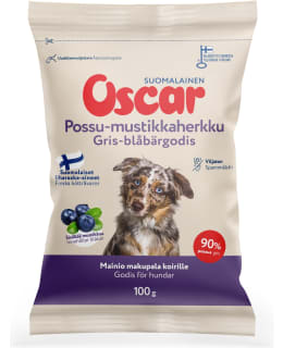 OSCAR 100 G POSSU-MUSTIKKAHERKKU Main Image