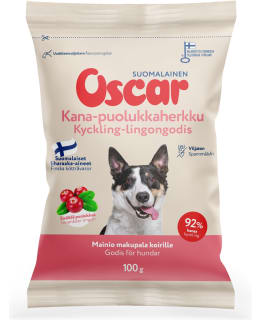 OSCAR CHICKEN-LINGONBERRY TREAT 100G Main Image