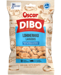 DIBO SALMON TREAT FOR DOGS AND C 100G Main Image