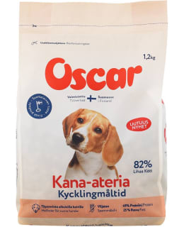 OSCAR KANA-ATERIA 1,2KG KOIRAN TÄYSRAV. Main Image