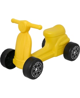 Plasto keltainen skootteri hiljaisilla pyörillä Main Image