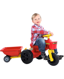 PLASTO POLKUTRAKTORI PERÄKÄRRYLLÄ PUN Main Image