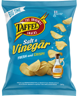TAFFEL BIG SALT&VINEGAR 260G SIPSI Main Image