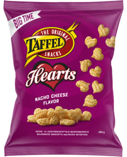 TAFFEL HEARTS NACHO CHE 200G MAISSISIPSI Main Image