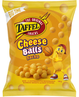 TAFFEL BIG CHEESE BAL NACHO 190G SNACKS Main Image