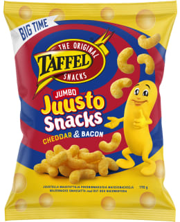 TAFFEL JUMBO BAC&CHED 190G JUUSTOSNACKS Main Image