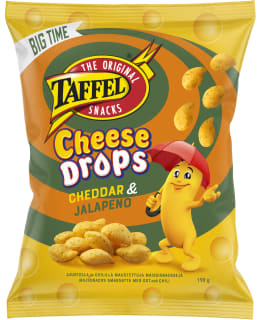 TAFFEL CHEESE DROPS CHEDD&JALAPENO 190G Main Image