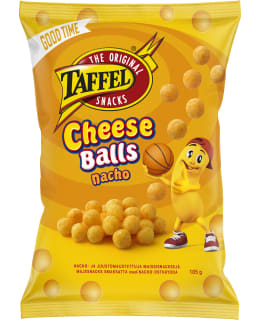 TAFFEL GOOD CHEESE BAL NACHO 105G SNACKS Main Image