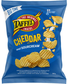 TAFFEL CHEDDAR & SOURCREAM 260G SIPSI Main Image