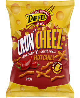 TAFFEL CRUNCHEEZ HOT CHILI 225G SNACKS Main Image