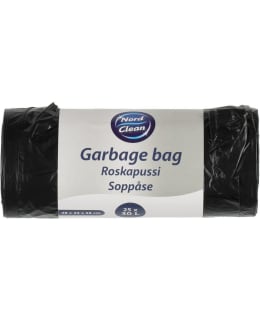 NORD CLEAN MUSTA 30 L 25 KPL ROSKAKASSI Main Image