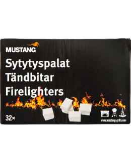 MUSTANG VALKOINEN 32 KPL SYTYTYSPALA Main Image