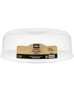 Maku Basic 32cm pyöreä valkoinen kakkukupu Main Image