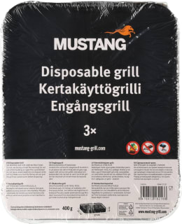 MUSTANG KERTAKÄYTTÖGRILLI 3 KPL Main Image