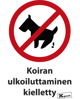 XPERT OPASTE KOIRAN ULK. KIELLETTY Main Image