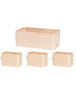 4LIVING 307395 18X12X12CM PUULAATIKKO Main Image