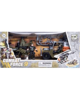 Combat Force 9 sotilas leikkisetti Main Image