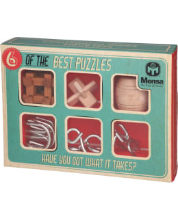 MENSA 6 OF THE BEST PUZZLES Main Image