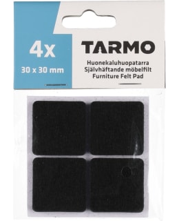 TARMO 30X30MM 4KPL MUSTA HUONEKALUHUOPA Main Image
