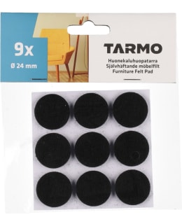 TARMO 24 MM 9KPL MUSTA HUONEKALUHUOPA Main Image