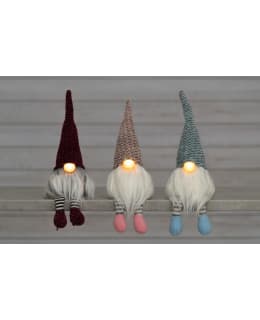 Winteria sitting elf with LED light Main Image