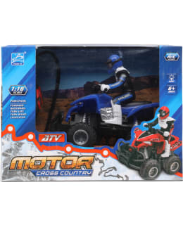 R/C Quad bike 1:16 4 channels with lights 27MHz Main Image