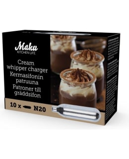 Maku N20 10 kpl kermasifonin patruuna Main Image
