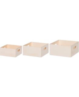 4LIVING 628526 16X16X8CM PUULAATIKKO Main Image