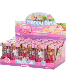 HAPPY GIRL NUKKE JA LEMMIKKI LEIKKISETTI Main Image