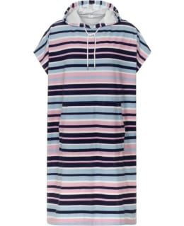 ACCES PONCHO FROTEE STRIPE SININEN S/M Main Image