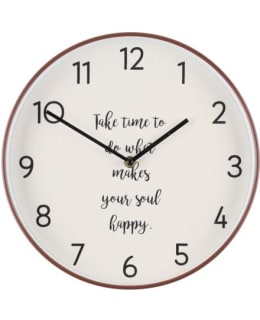 4LIVING 648266 HAPPY 30CM SEINÄKELLO Main Image