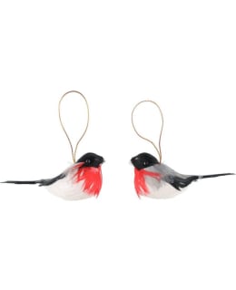 WINTERIA 649094 2PCS RED TWIG ORNAMENT Main Image