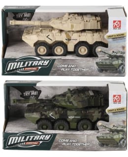 1:16 TANKKI VALOT JA ÄÄNET LEIKKISETTI Main Image