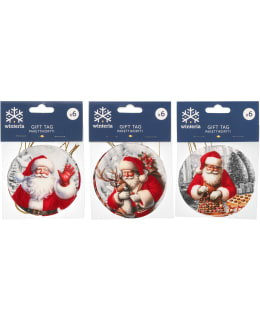 PAKETTIKORTTI JOULUPUKKI 6 KPL LAJITELMA Main Image