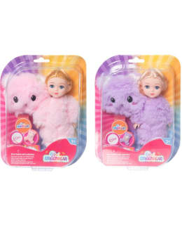 15 CM NUKKE JA PEHMOVAATTEET LEIKKISETTI Main Image