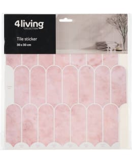 4LIVING 652680 PAANU 30 PINK TILE STICKE Main Image