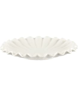 4LIVING 653179 22CM WH CANDLE HOLDER Main Image
