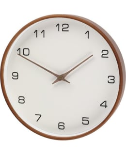 4LIVING 653356 NAVARRA 30,5 BR/WH CLOCK Main Image