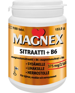 MAGNEX SITRAATTI+B6 100TABL RAV.LISÄ Main Image