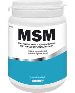 VITABALANS MSM-JAUHE 200G RAV.LISÄ Main Image