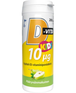 D-VITA KIDS 10 µg PÄÄRYNÄNMAKU Main Image