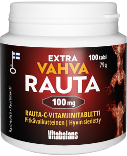 VITABALANS 100MG 100TBL EXTR VAHVA RAUTA Main Image
